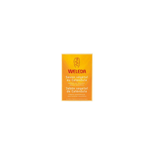 Jabon vegetal de calendula 100g Weleda