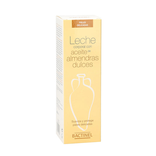 Leche corporal con aceite de almendras 300ml Bactinel