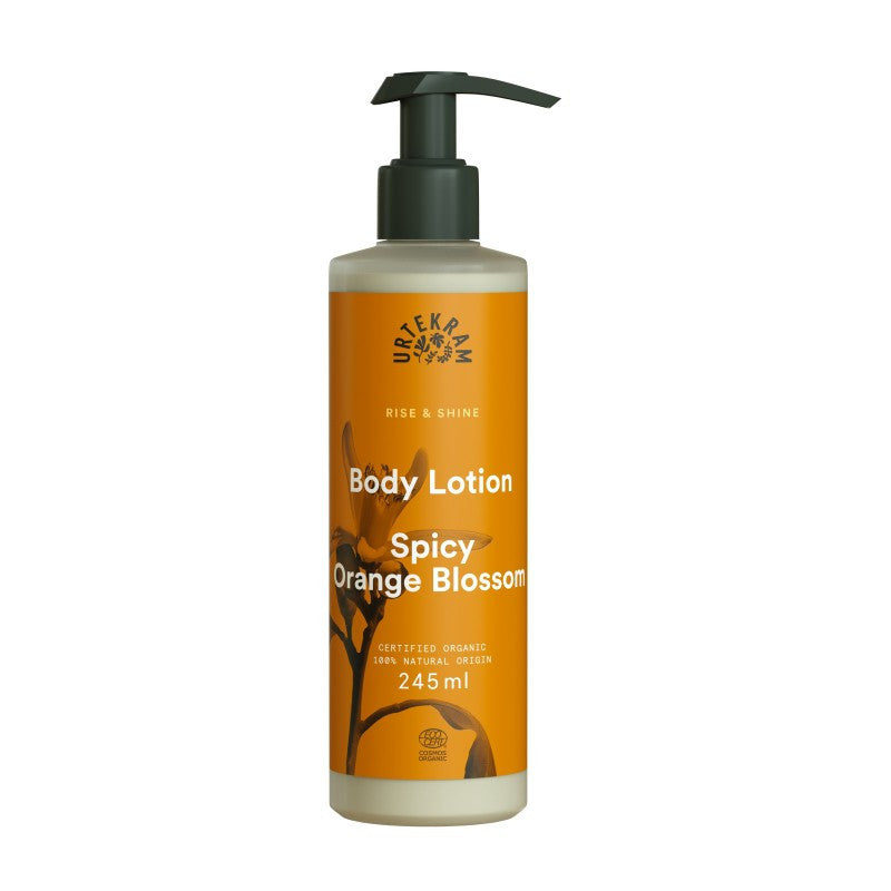 Locion corporal azahar Spicy Orange Blossom bio 245ml Urtekram
