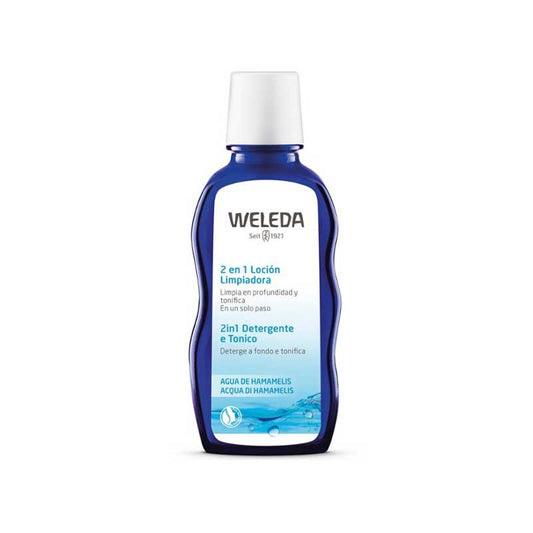 Locion limpiadora facial 2 en 1 100ml Weleda