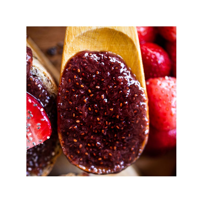 Mermelada de fresa y chia Bio 255g Carlota Organic