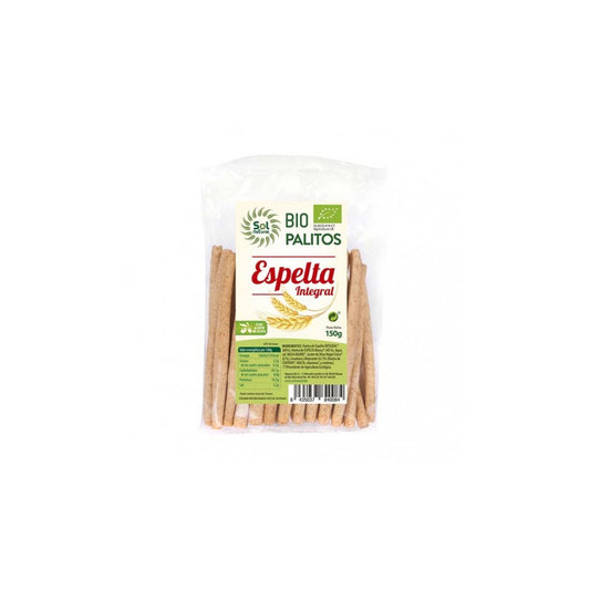 Palitos de espelta integral bio 150g Sol Natural