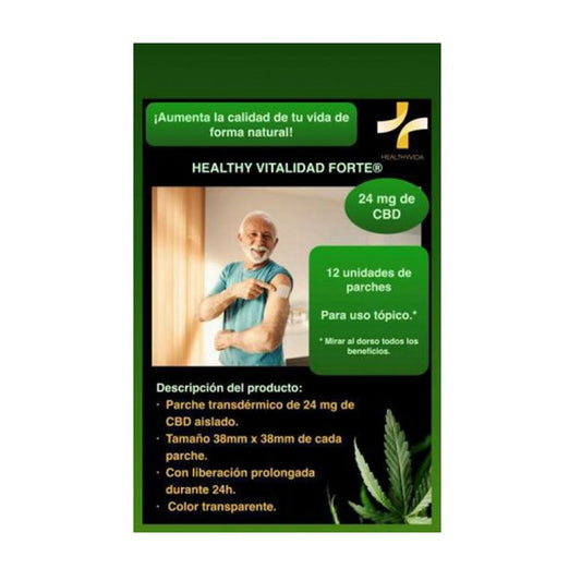 Parches 32mg CBD 12 unidades Healthy vitality