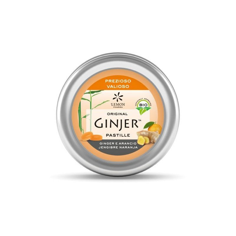 Pastillas Ginjer-Naranja Bio 40g Lemon Pharma