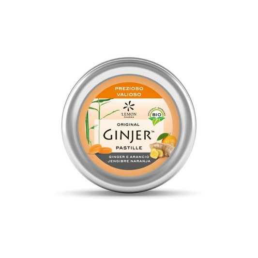 Pastillas Ginjer-Naranja Bio 40g Lemon Pharma