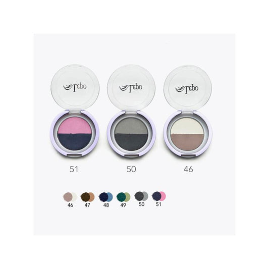 Sombra de ojos duo full color  Nº 50 Lepo
