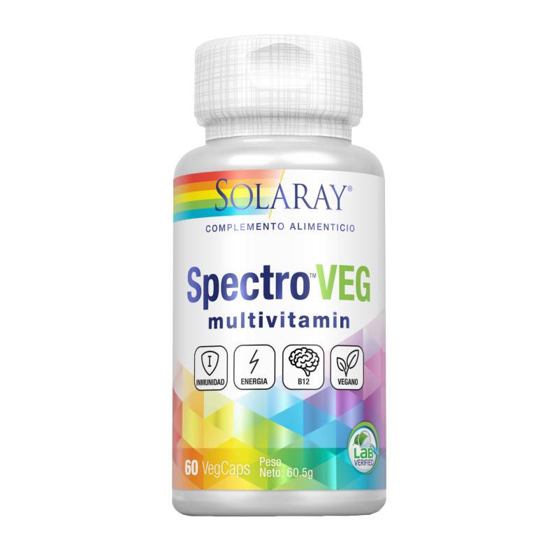 SpectroVeg Multivitamin 60vcaps Solaray