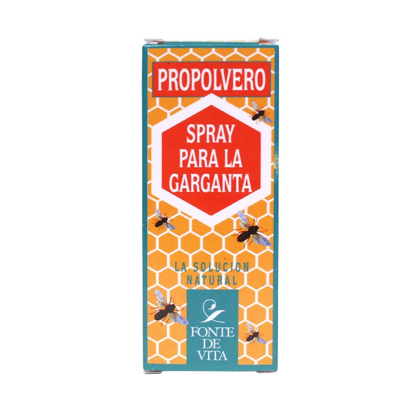 Spray garganta de propolis 20 ml Propolvero Fonte de vita