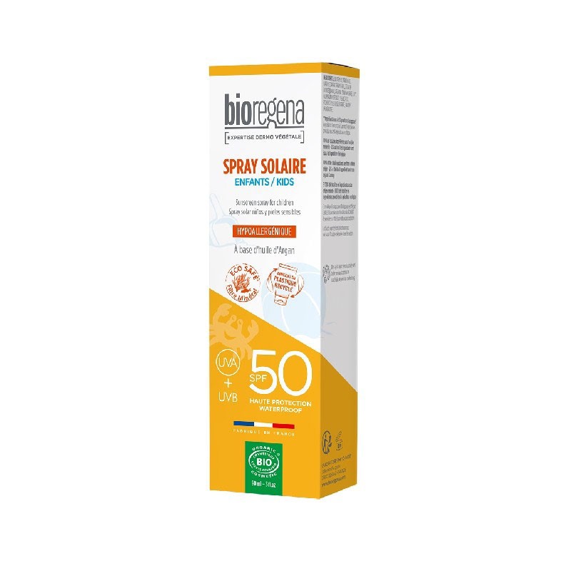 Spray solar niños spf 50 Bio 90ml Bioregena