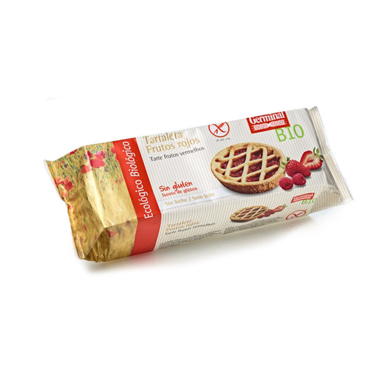 Tartaleta de frutos rojos bio sin gluten 200 g Germinal