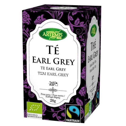 Te earl grey 20 filtros Artemis