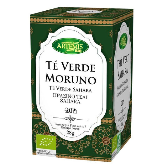 Te verde moruno Bio 20 filtros Artemis