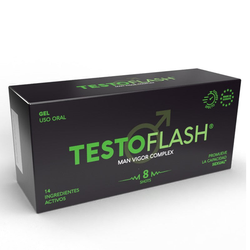 Testoflash vigor complex 8 geles MSR Lab