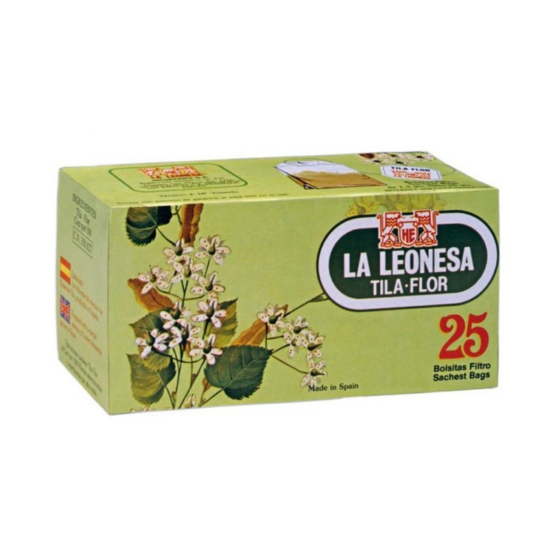 Tila flor 25 filtros La Leonesa