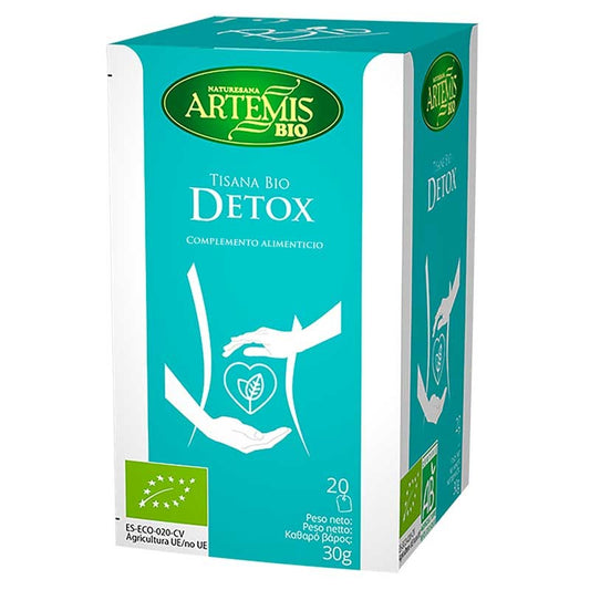 Tisana Detox bio 20 filtros Artemis