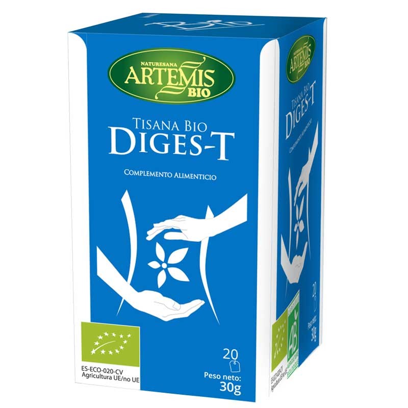 Tisana Digest bio 20 filtros Artemis