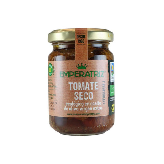 Tomate seco en aceite de oliva bio 155g Emperatriz