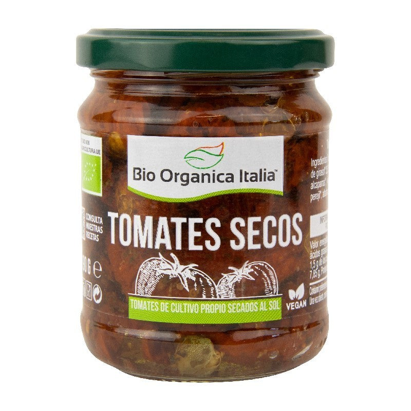 Tomates secos en aceite Bio 190g Organica Italia