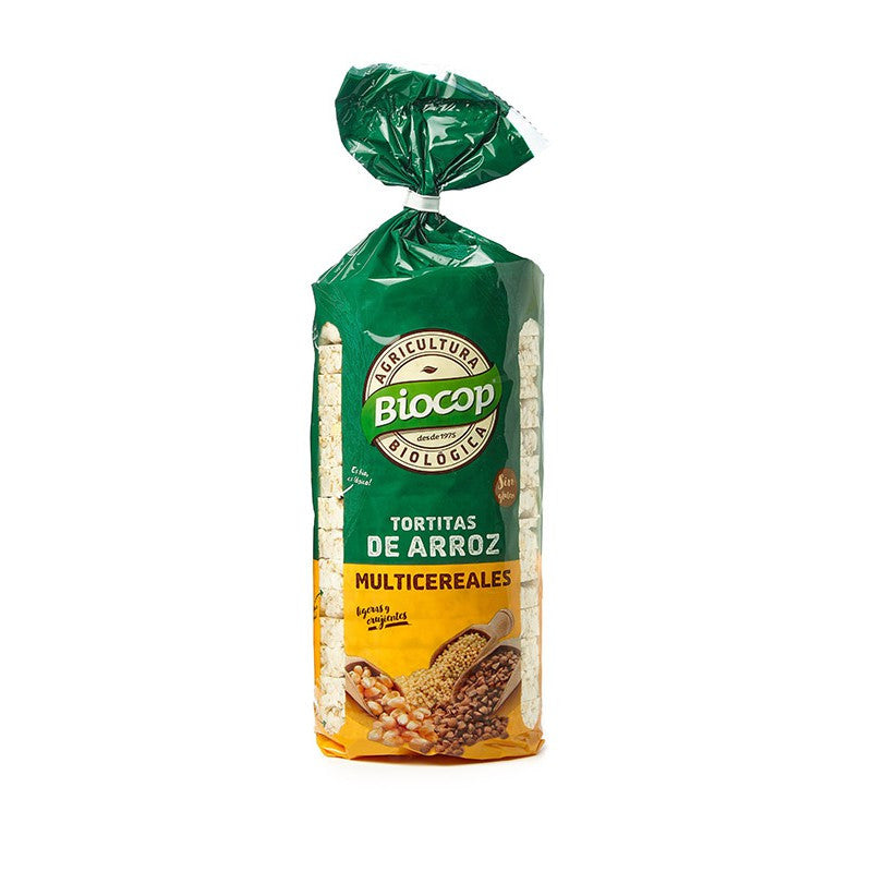 Tortitas de arroz multicereales s/g bio 200g Biocop