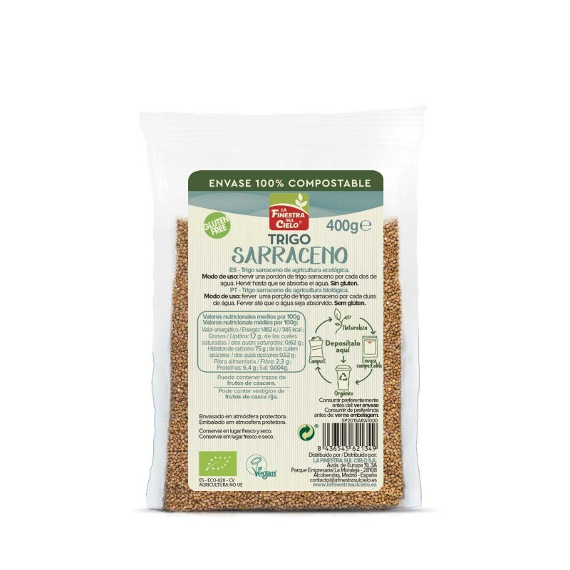 Trigo sarraceno bio 400g La Finestra