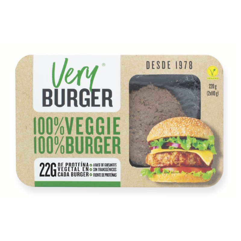 VeryBurger Veggie 220g Delatierra