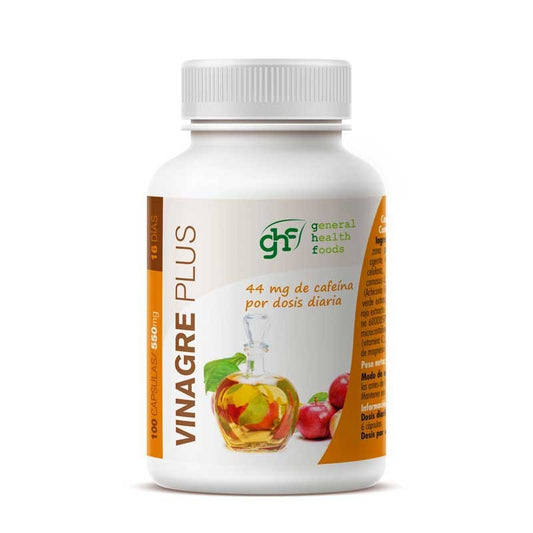 Vinagre de manzana plus 550mg 100 capsulas GHF