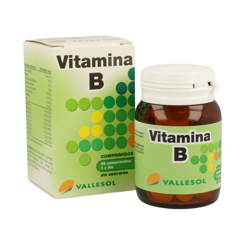 Vitamina B complex 30 comprimidos Vallesol