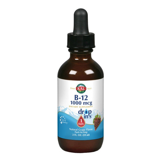 Vitamina B12 sabor uva gotas 59ml KAL