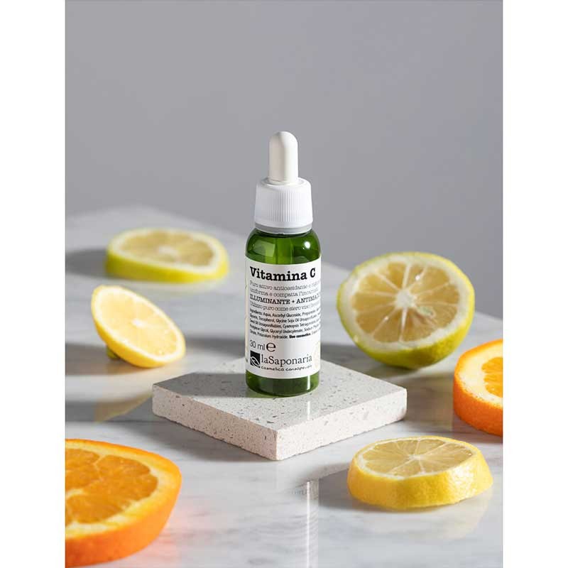 Vitamina C activa pura cosmetico 30ml La Saponaria