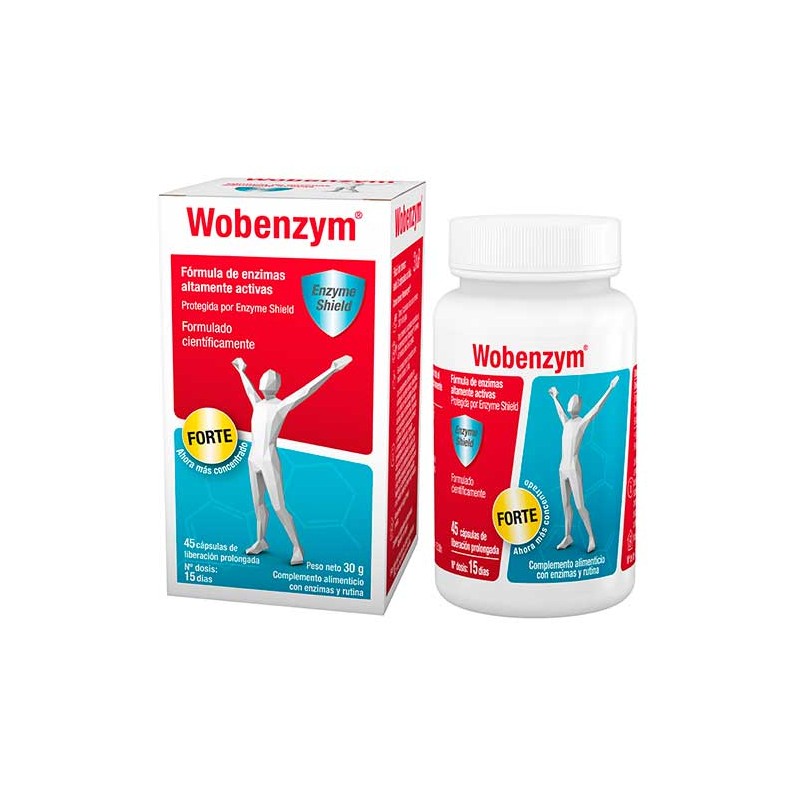 WOBENZYM Forte Classic 45 capsulas