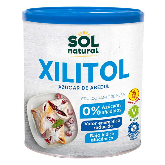 Xilitol-Azucar de abedul bote 500g Sol Natural