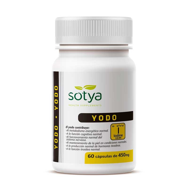 Yodo 450mg 60 capsulas Sotya