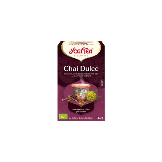 Yogi Tea Chai dulce 17 filtros