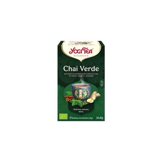 Yogi Tea Chai verde 17 filtros