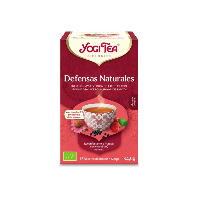 Yogi Tea Defensas naturales Bio 17 filtros