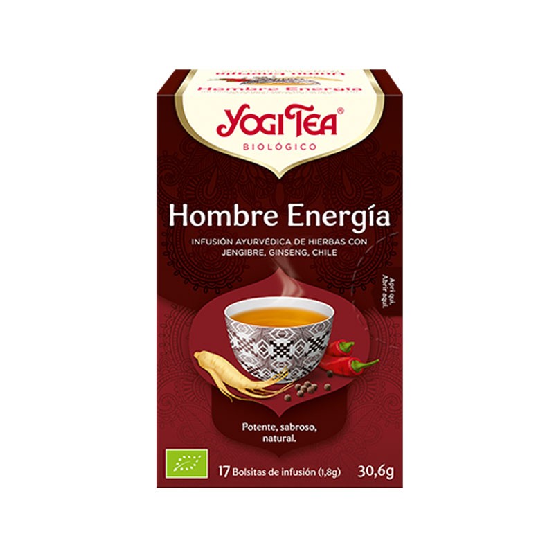 Yogi Tea Hombre Energia 17 Filtros