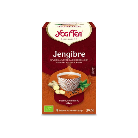 Yogi Tea Jengibre 17 filtros