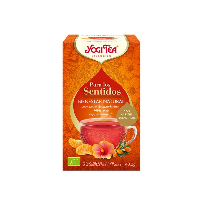 Yogi tea para los sentidos Bienestar Natural 17 filtros