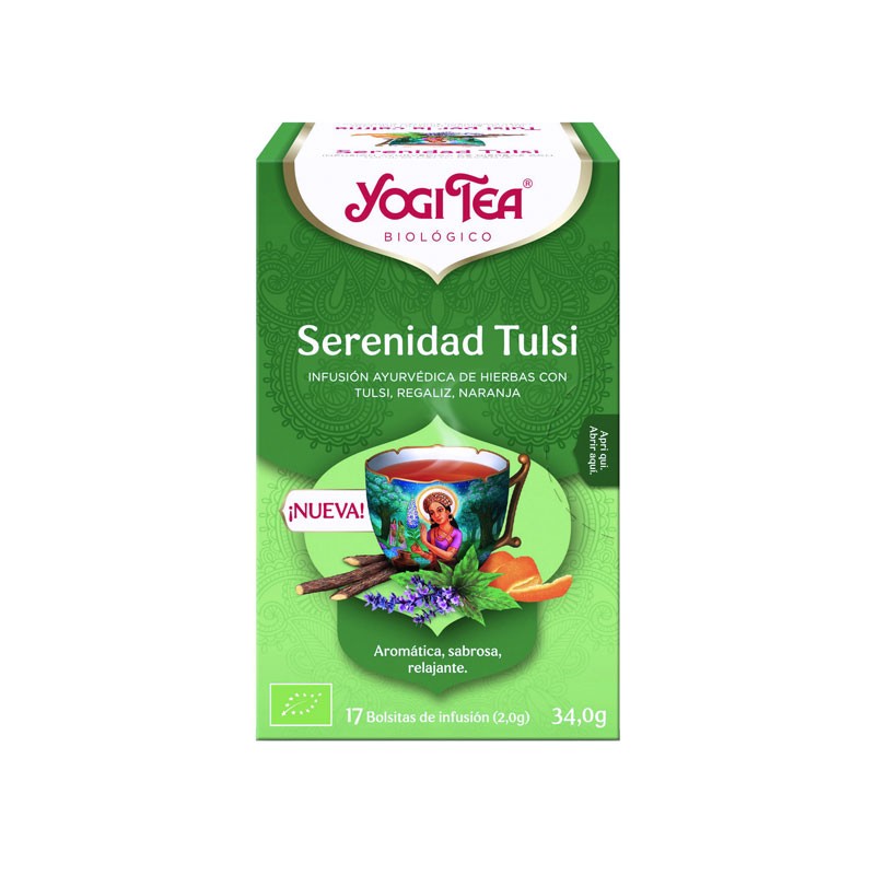 Yogi Tea Serenidad Tulsi Bio 17 filtros