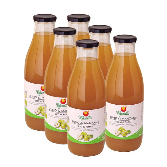 Zumo de manzana bio 6x1L Vegetalia