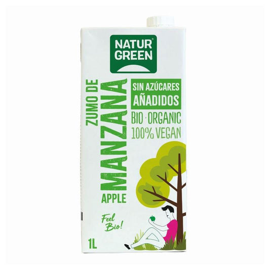 Zumo de manzana bio 1L Naturgreen